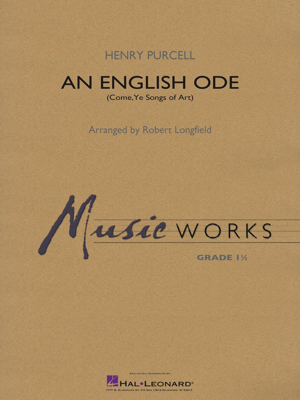 An English Ode (Come, Ye Sons of Art) | Harmonieorkest