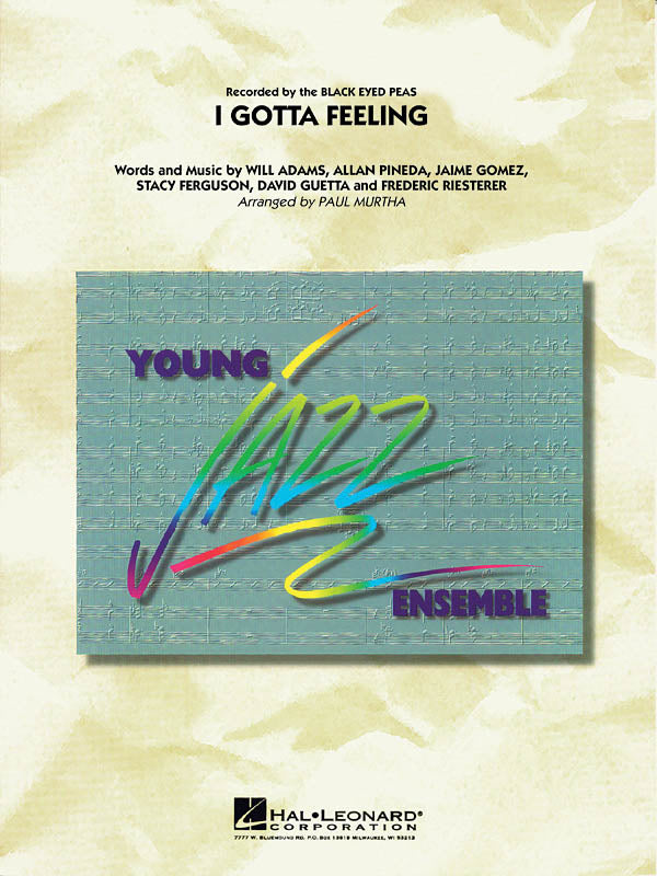 I Gotta Feeling | Jazz Ensemble