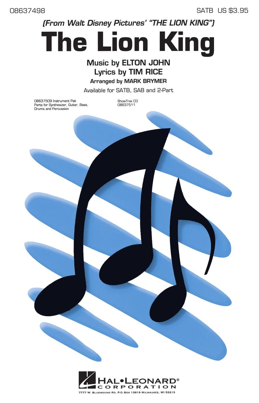 The Lion King Medley (SATB)