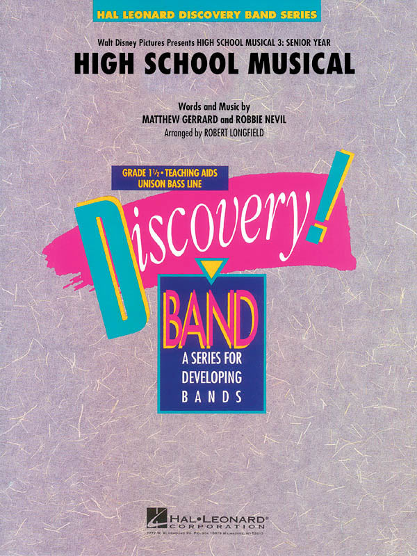 High School Musical – from High School Musical 3: Senior Year | Harmonieorkest