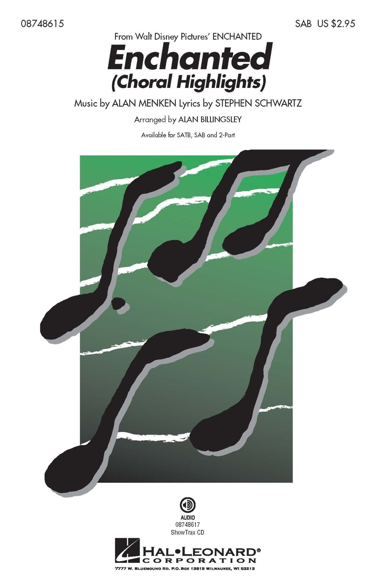 Enchanted – Choral Highlights - from the Motion Picture Soundtrack | SAB