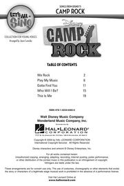 Let's all sing songs – from Disney's Camp Rock | Children's Choir