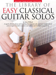 Library of Easy Classical Guitar Solos | Gitaar