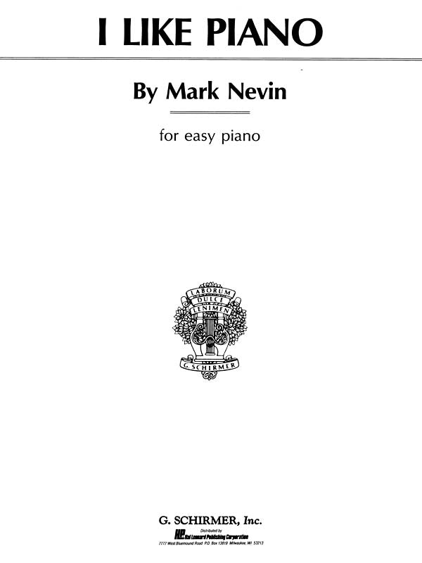 Nevin: I Like Piano