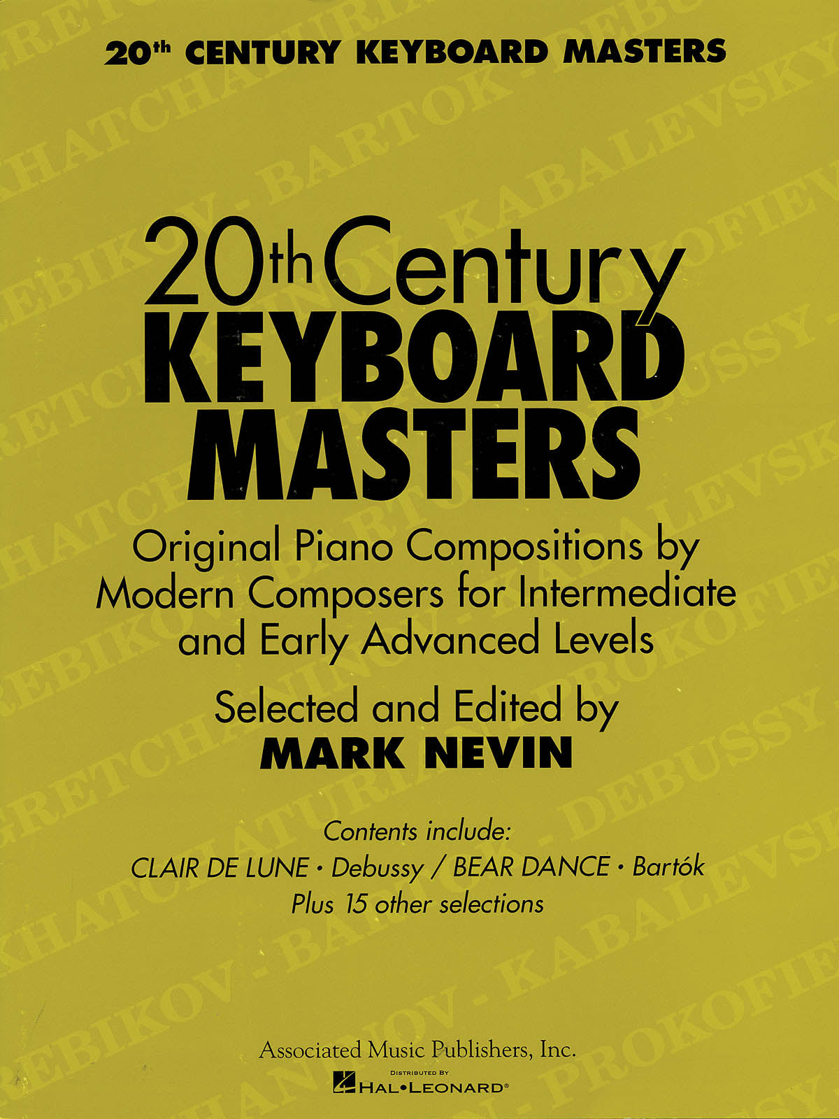 Twentieth Century Keyboard Masters