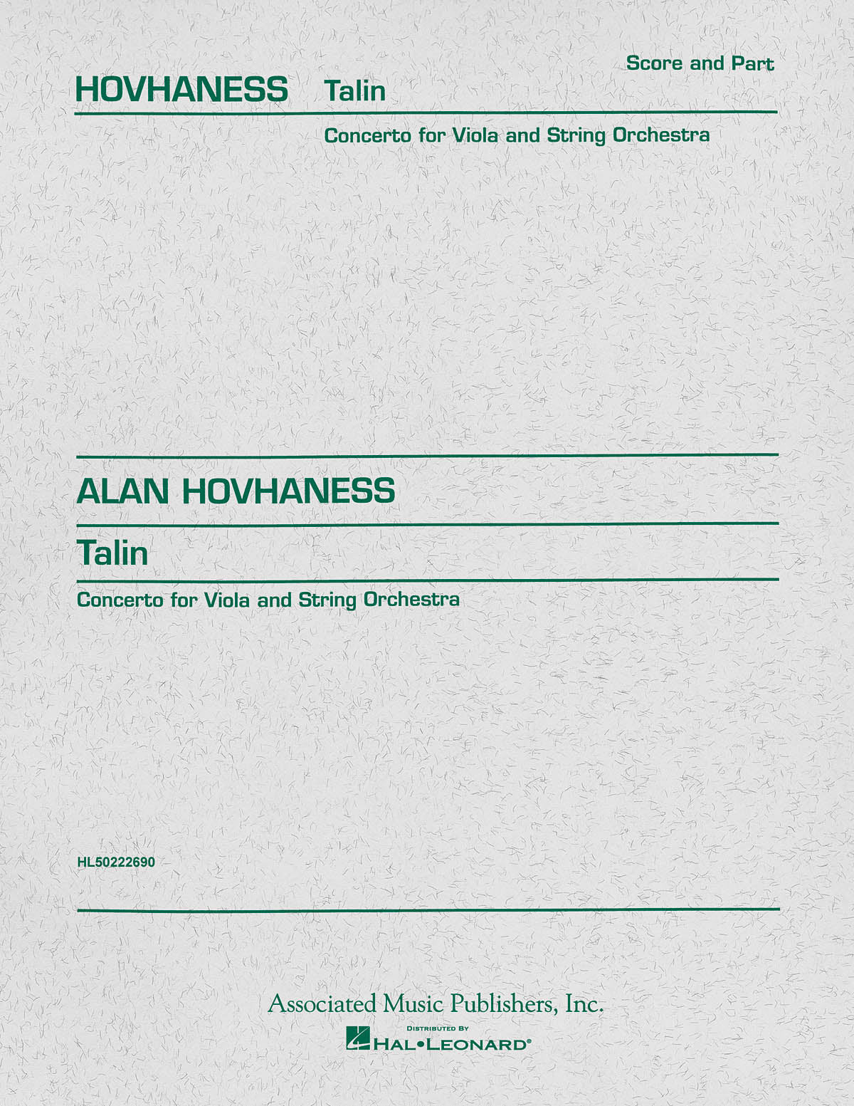 Hovhaness: Talin Concerto
