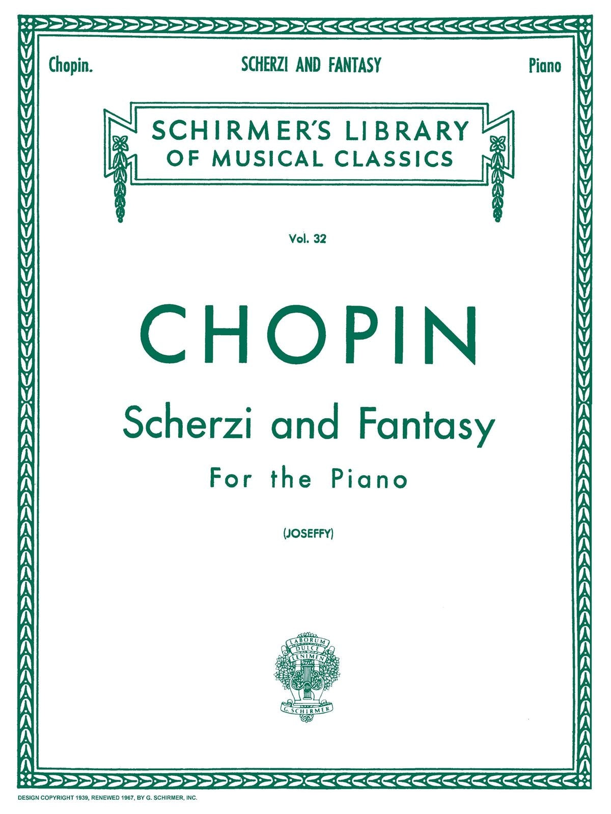 Chopin: Scherzi Fantasy in F Minor