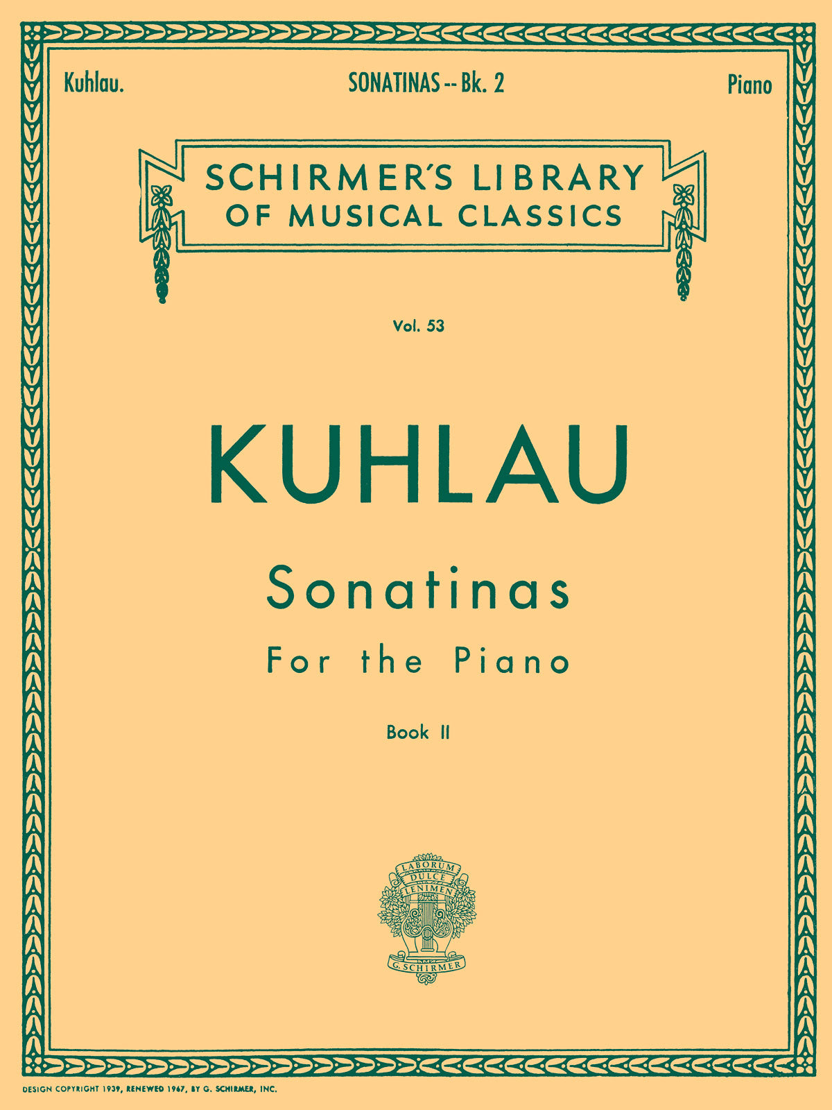 Kuhlau: Sonatinas - Book 2
