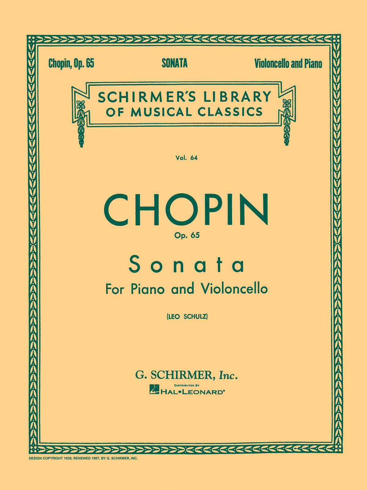 Chopin: Sonata in G Minor, Op. 65