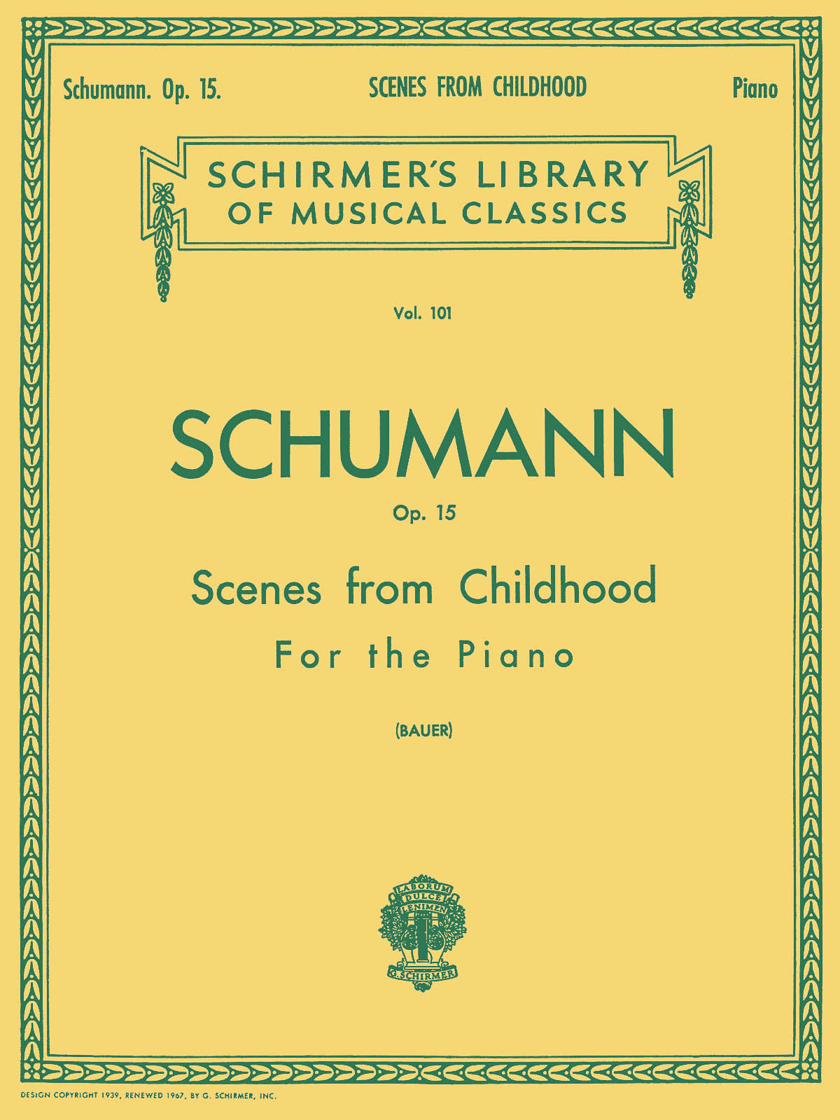 Schumann: Scenes from Childhood, Op. 15 (Kinderszenen)