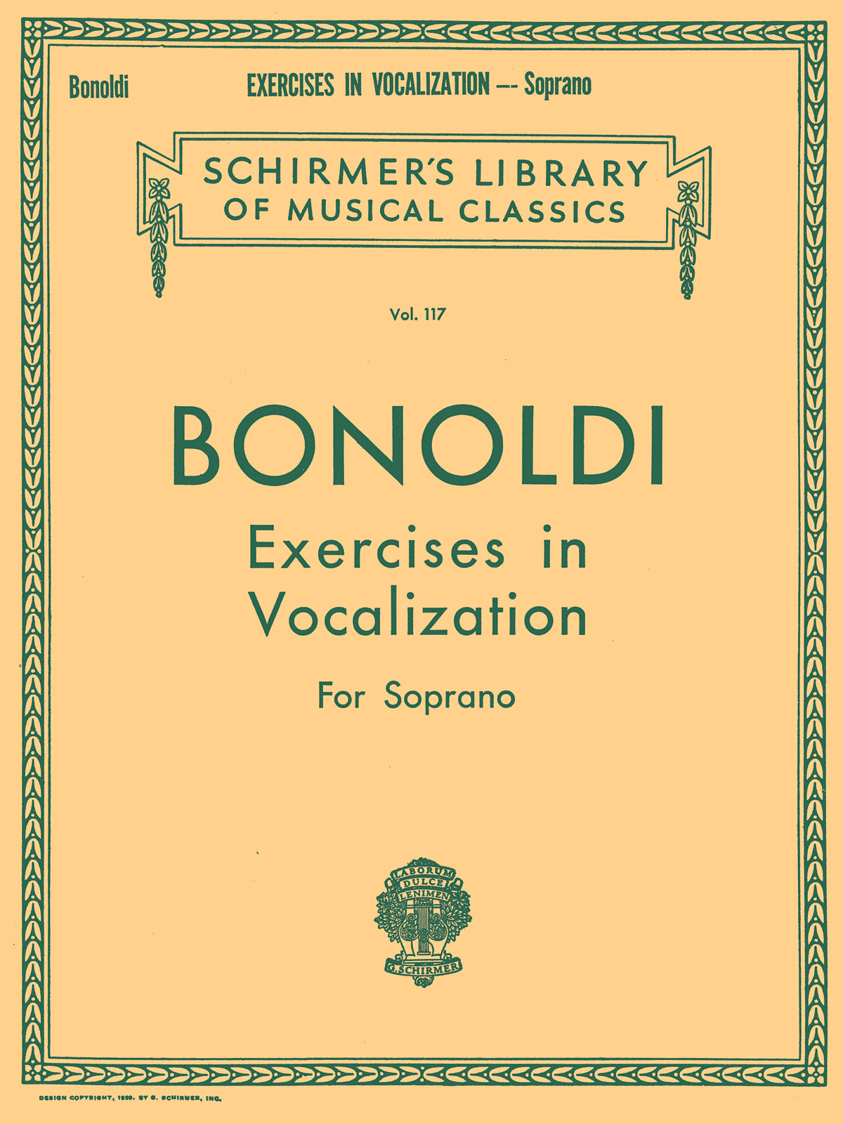 Bonporti: Exercises in Vocalization
