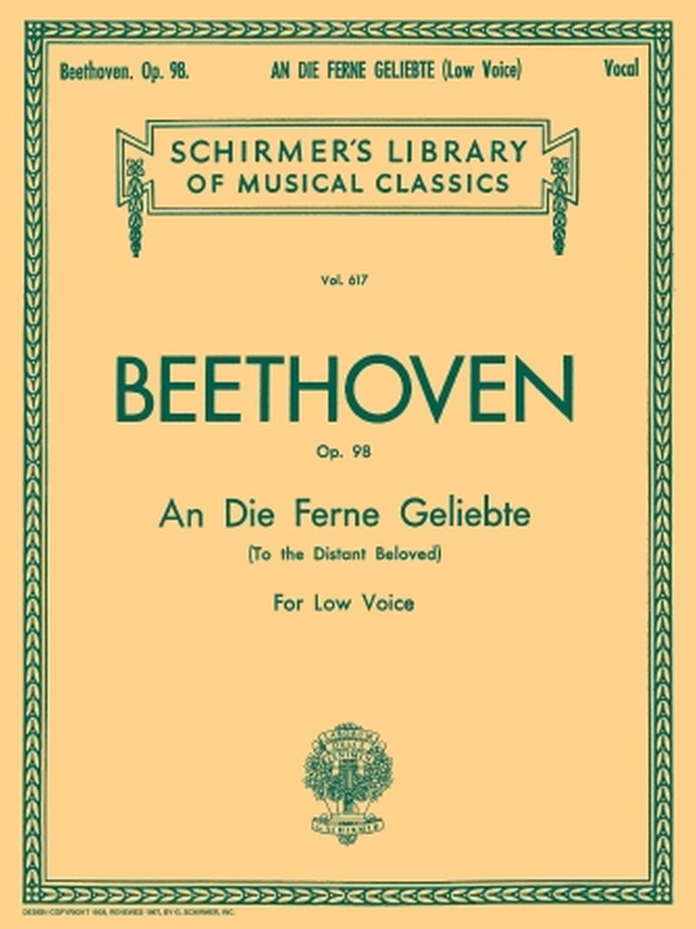 Beethoven: An Die Ferne Geliebte Op.98