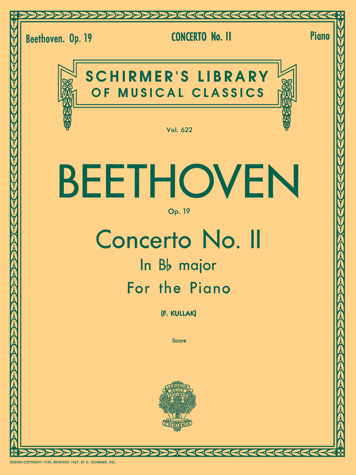 Beethoven: Concerto No. 2 in Bb, Op. 19