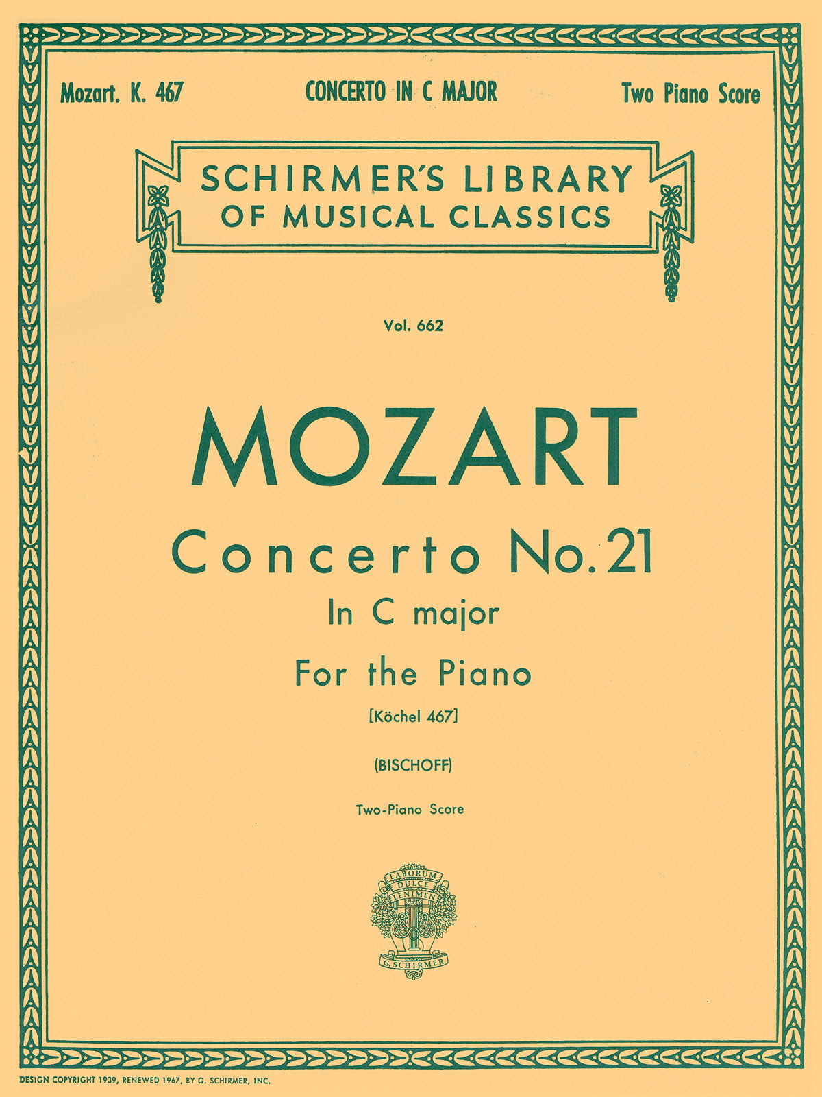 Mozart: Concerto No. 21 in C, K.467