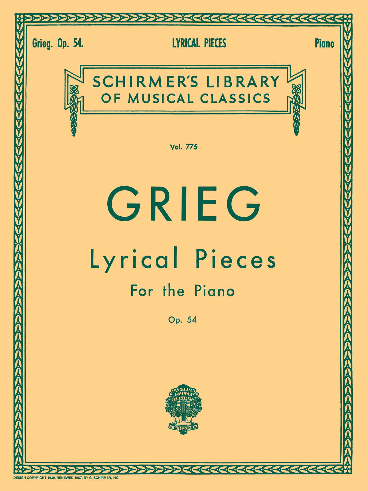 Grieg: Lyrical Pieces, Op. 54