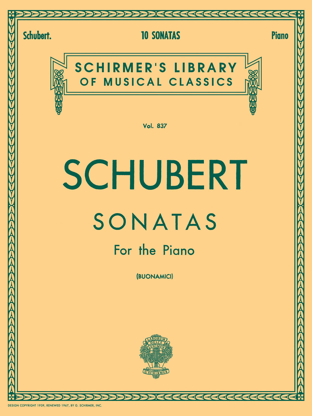 Schubert: 10 Sonatas
