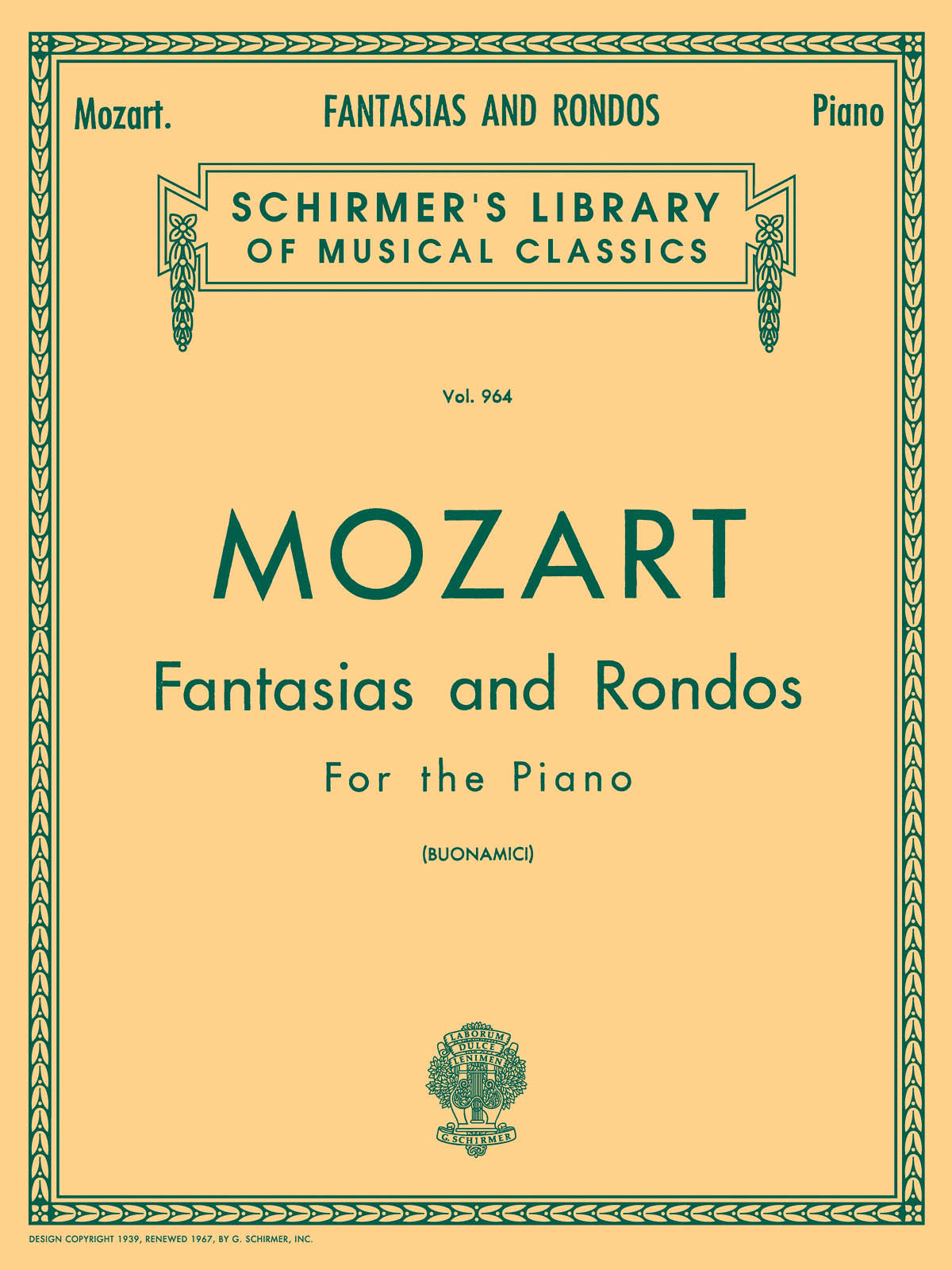 Mozart: Fantasias And Rondos For Piano