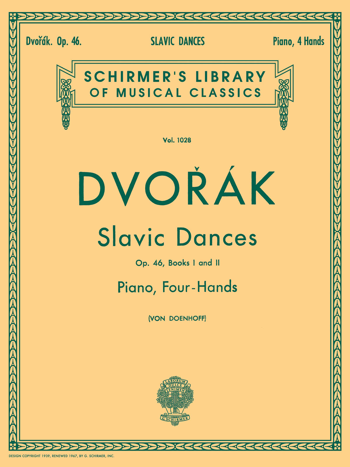 Dvorak: Slavonic Dances, Op. 46 - Books 1 & 2