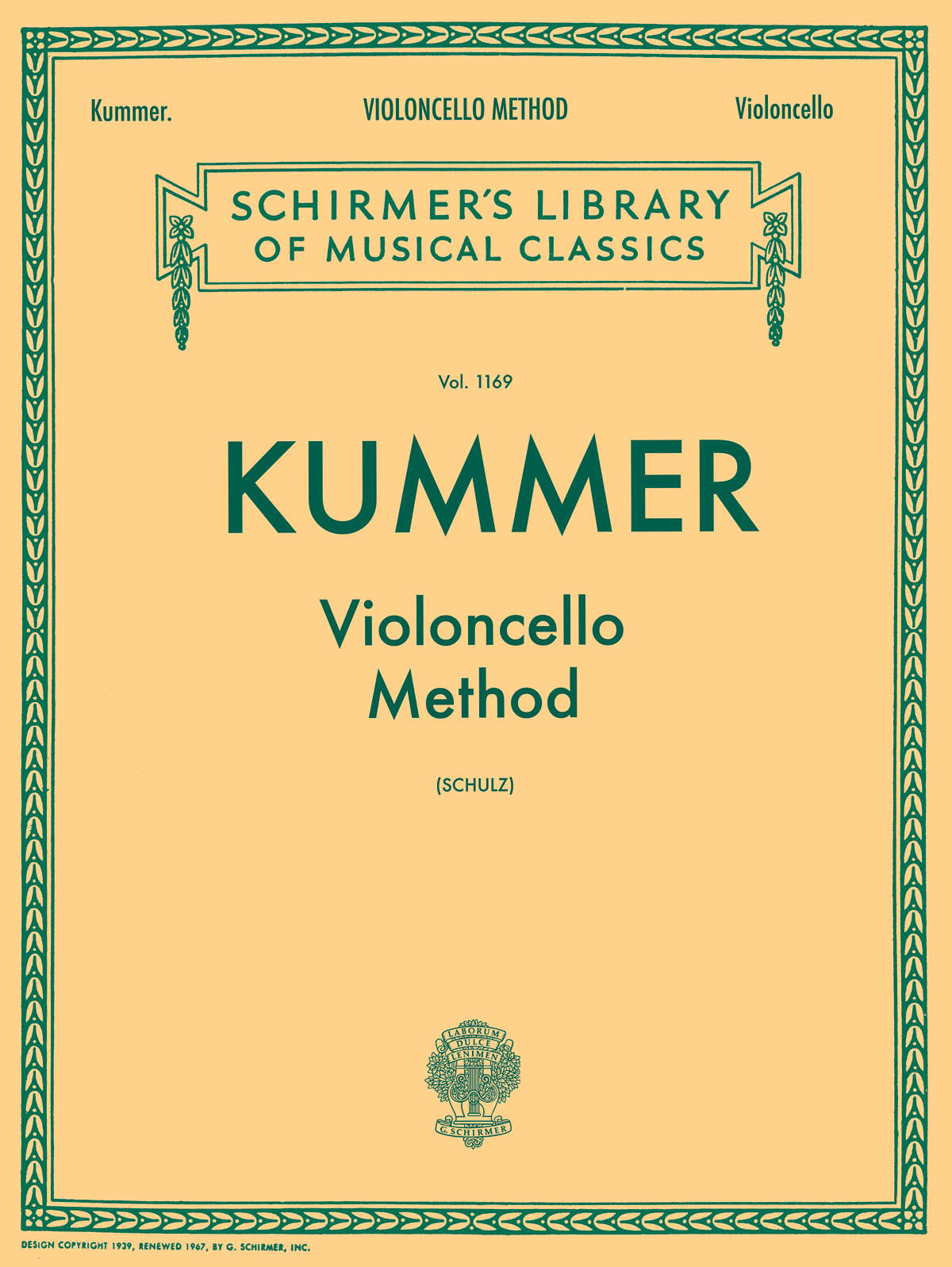 Kummer: Violoncello Method
