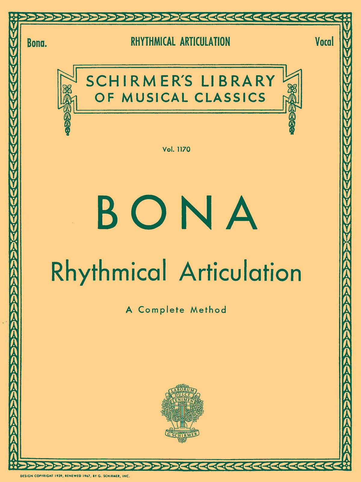 Bona: Rhythmical Articulation (A Complete Method)