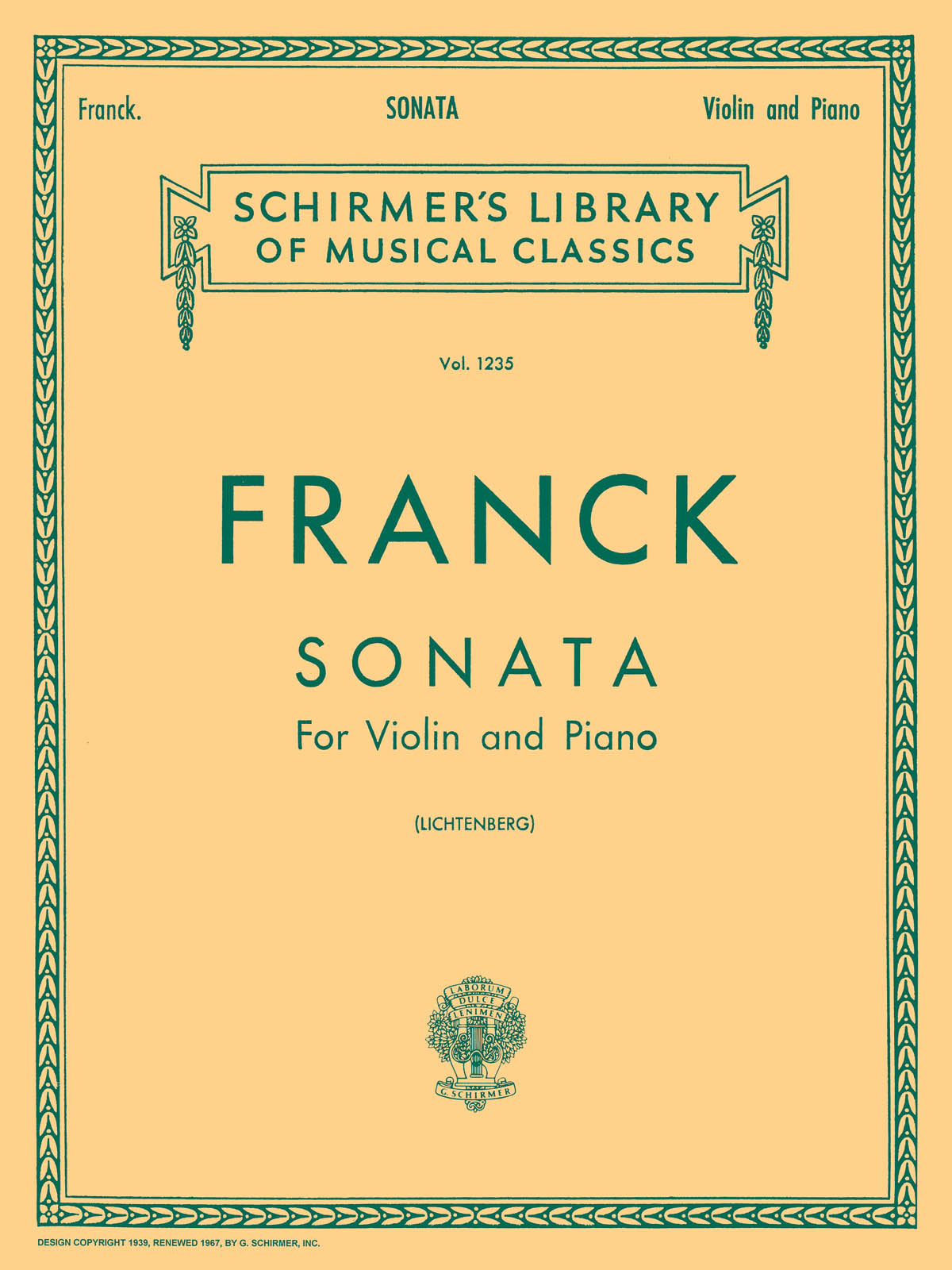 Franck: Sonata in A