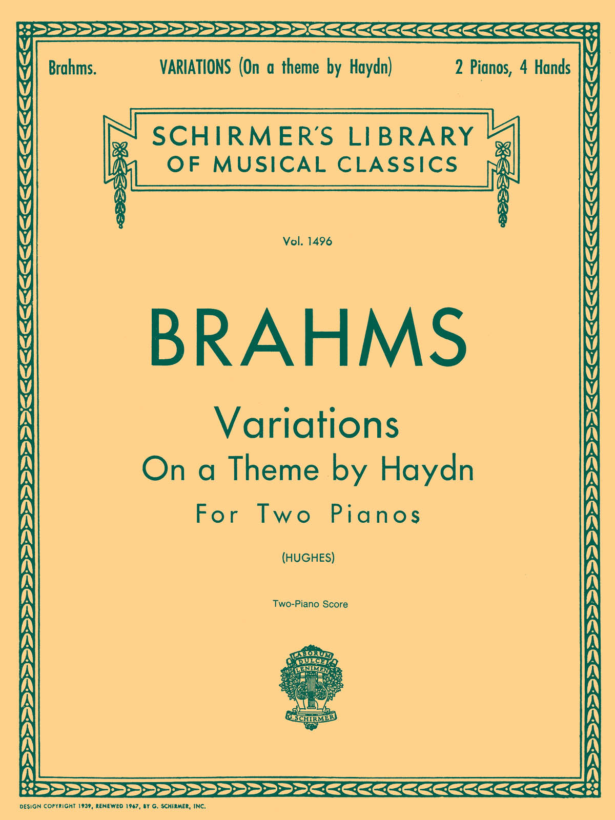 Brahms: Variations on a Theme by Haydn, Op. 56b