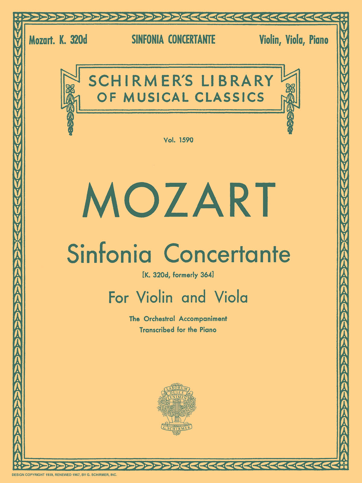 Mozart: Sinfonia Concertante