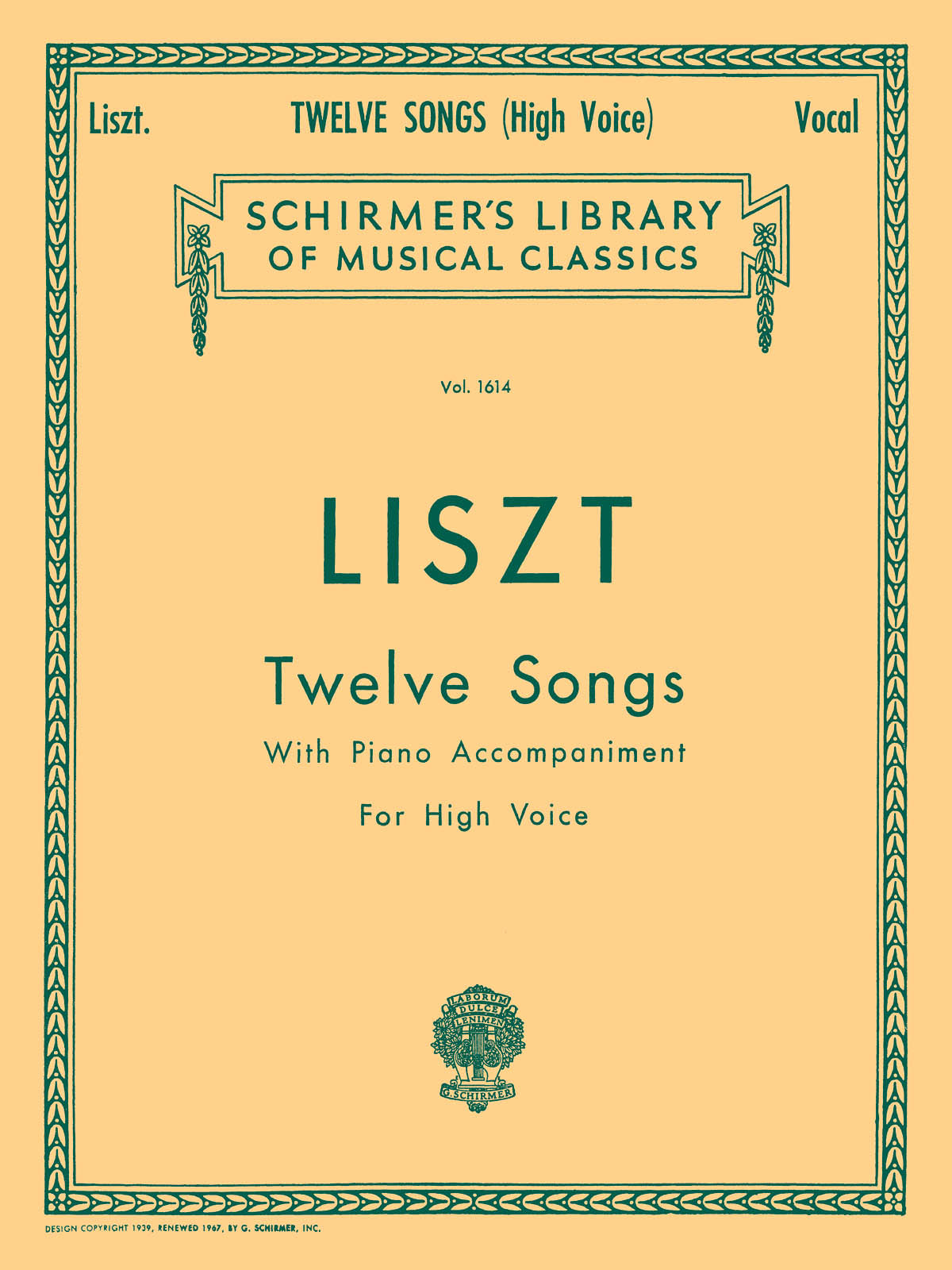 Listz: 12 Songs
