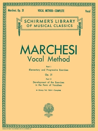 Marchesi: Vocal Method, Op. 31 (Complete)