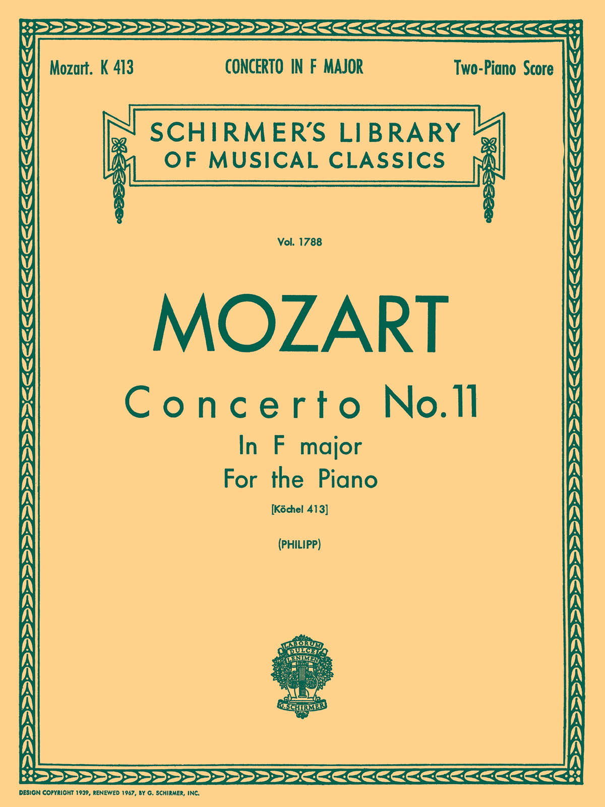 Mozart: Concerto No. 11 in F, K.413