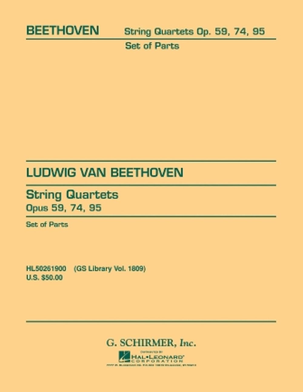 Beethoven: String Quartets