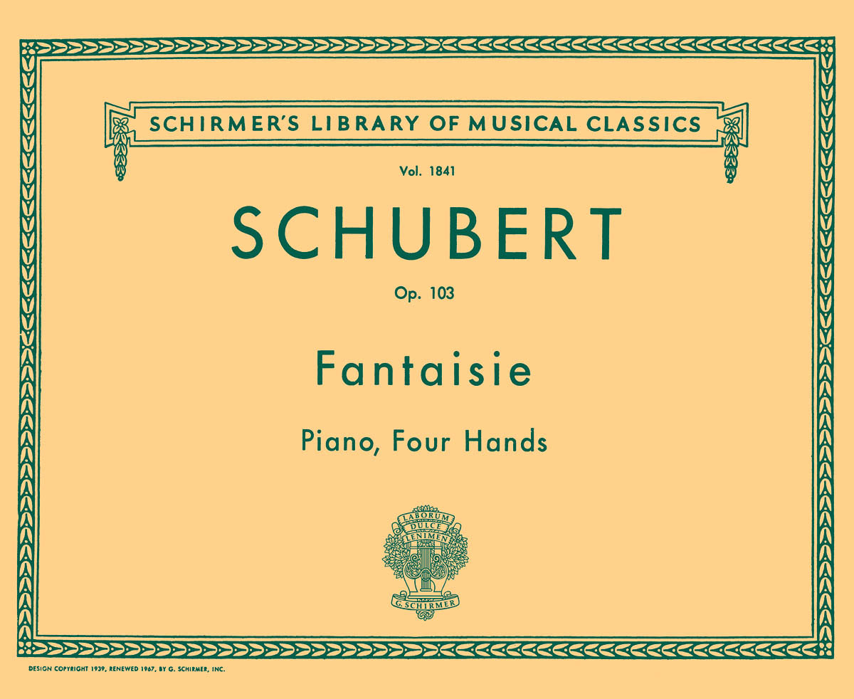 Schubert: Fantasie, Op. 103