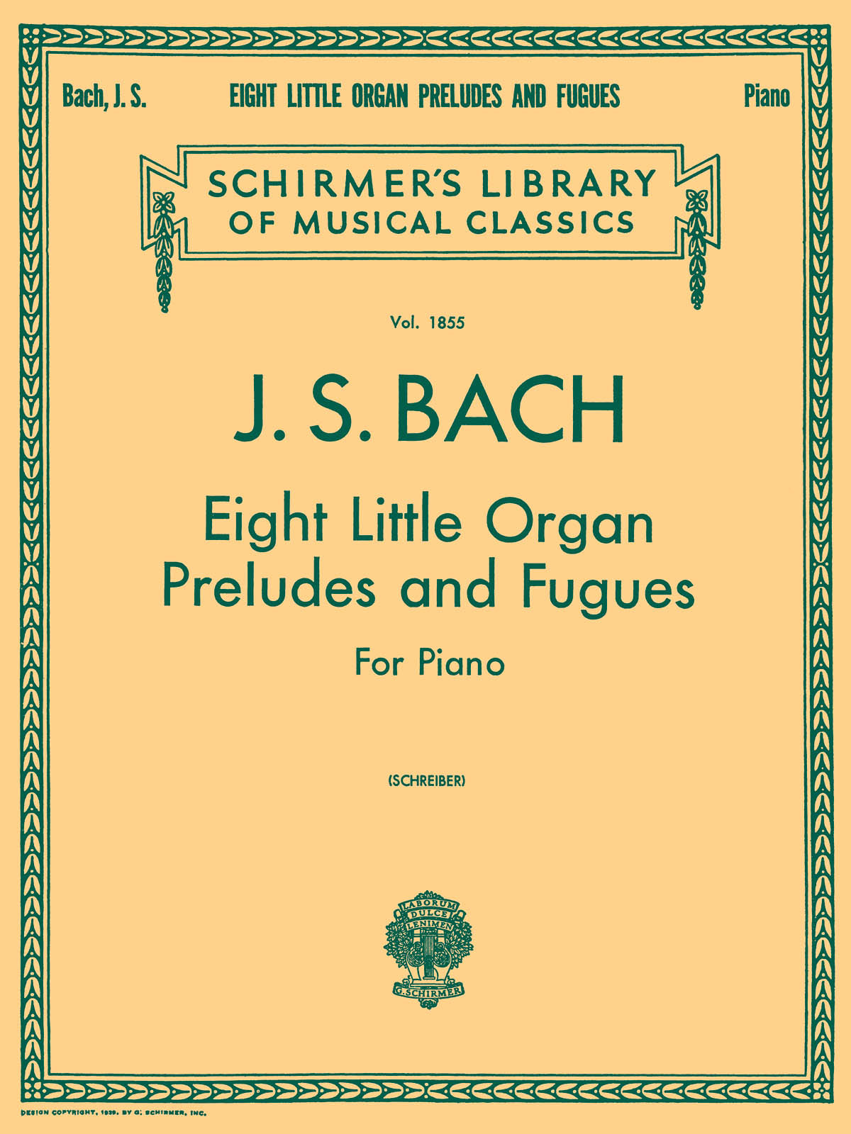 Bach: 8 Little Organ Preludes and Fugues