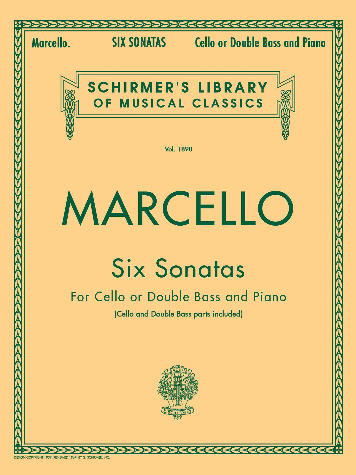 Marcello: 6 Sonatas