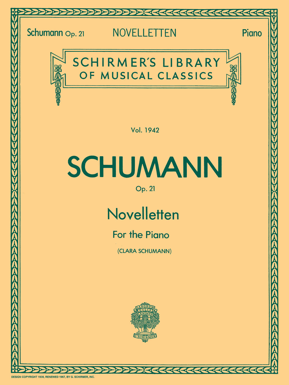 Schumann: Novelettes, Op. 21