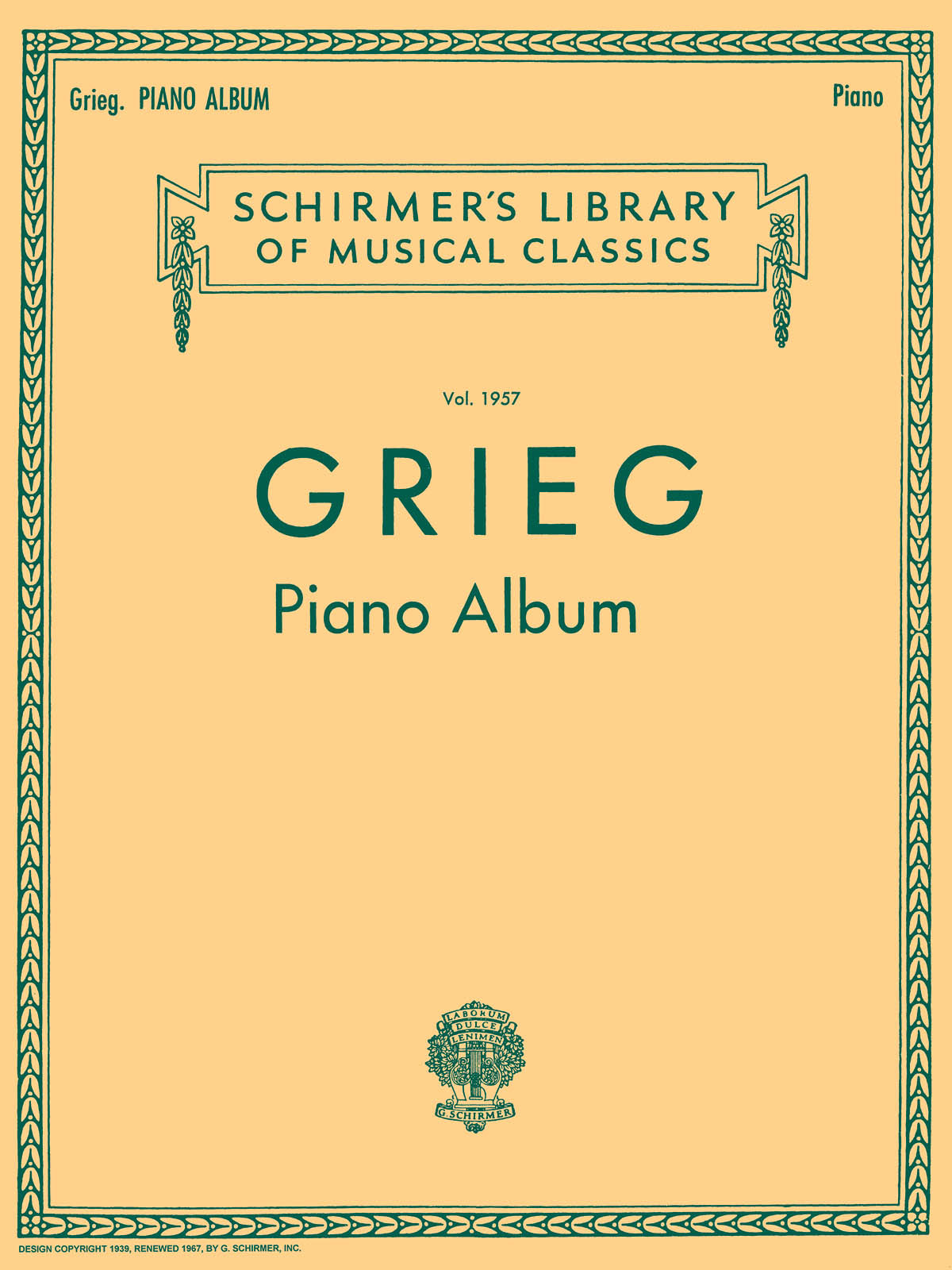 Grieg: Piano Album