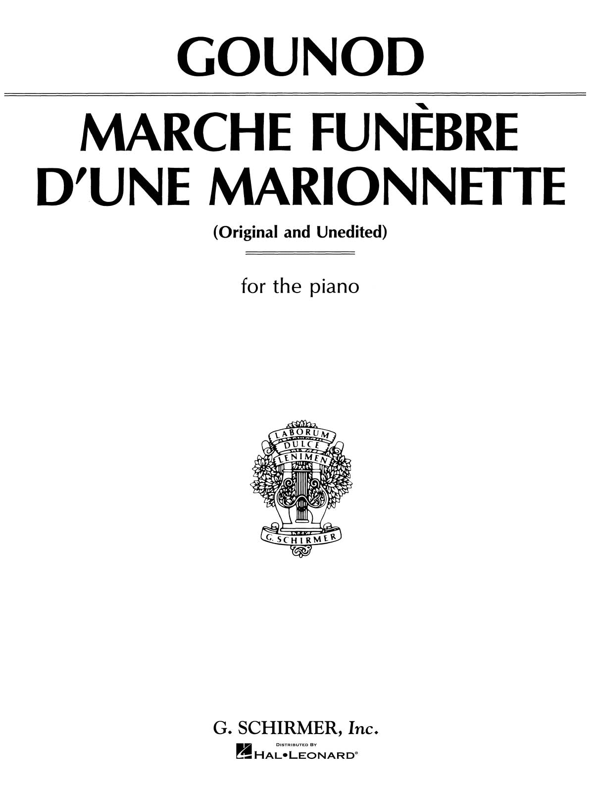 Gounod: Funeral March Of The Marionettes