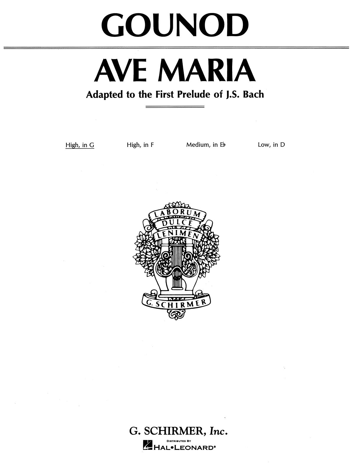Gounod: Ave Maria