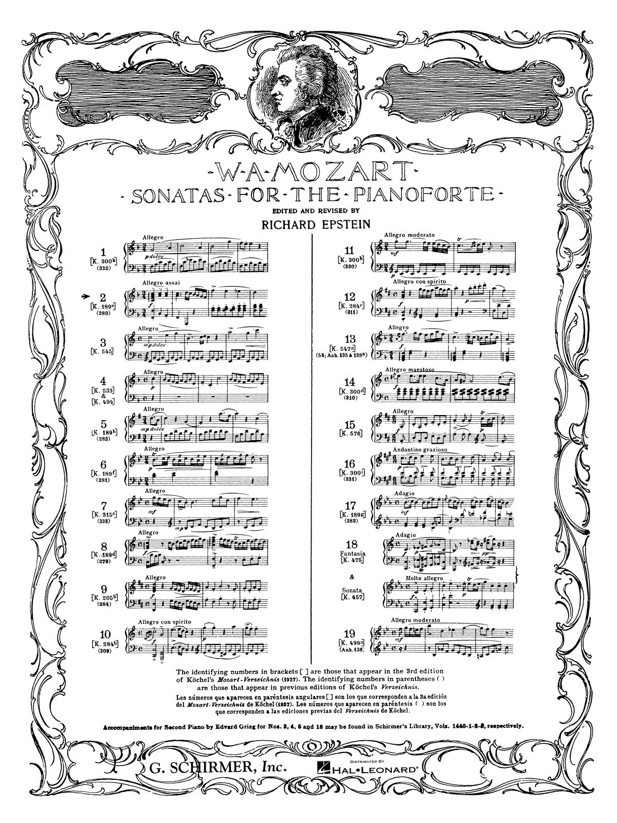 Mozart: Sonata No. 2 in F Major K280