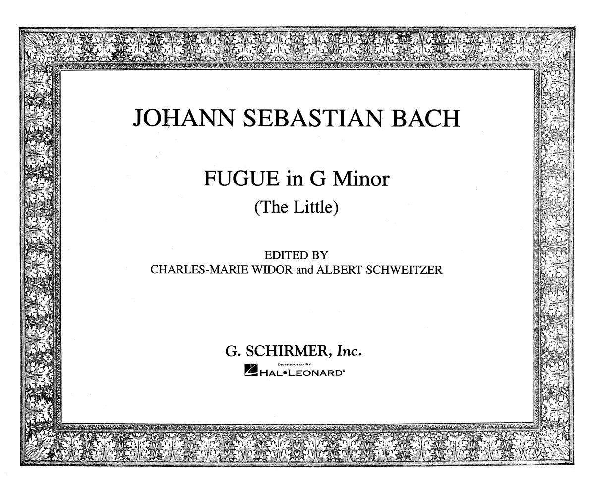Bach: Little Fugue in G Minor