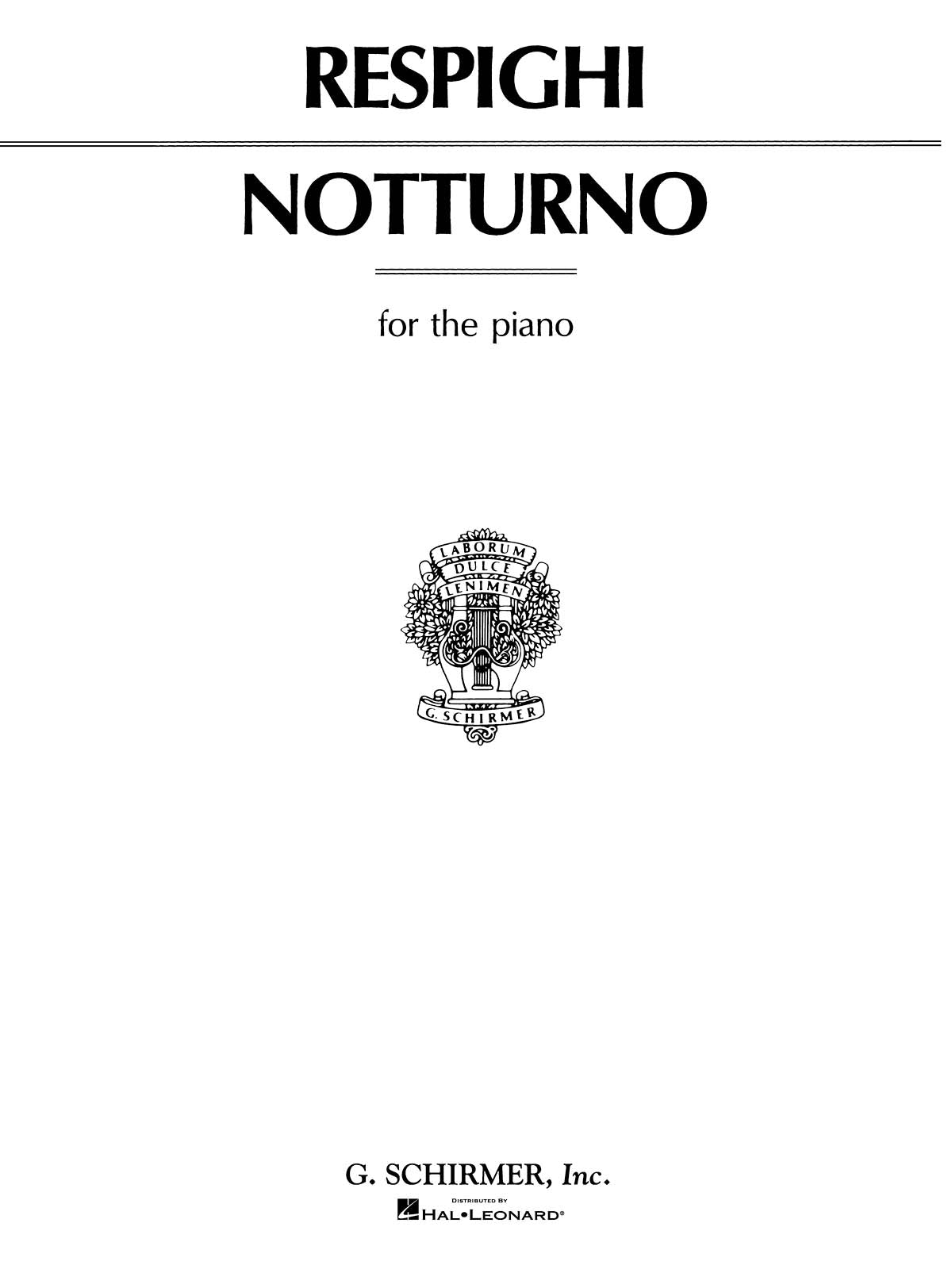 Respighi: Notturno