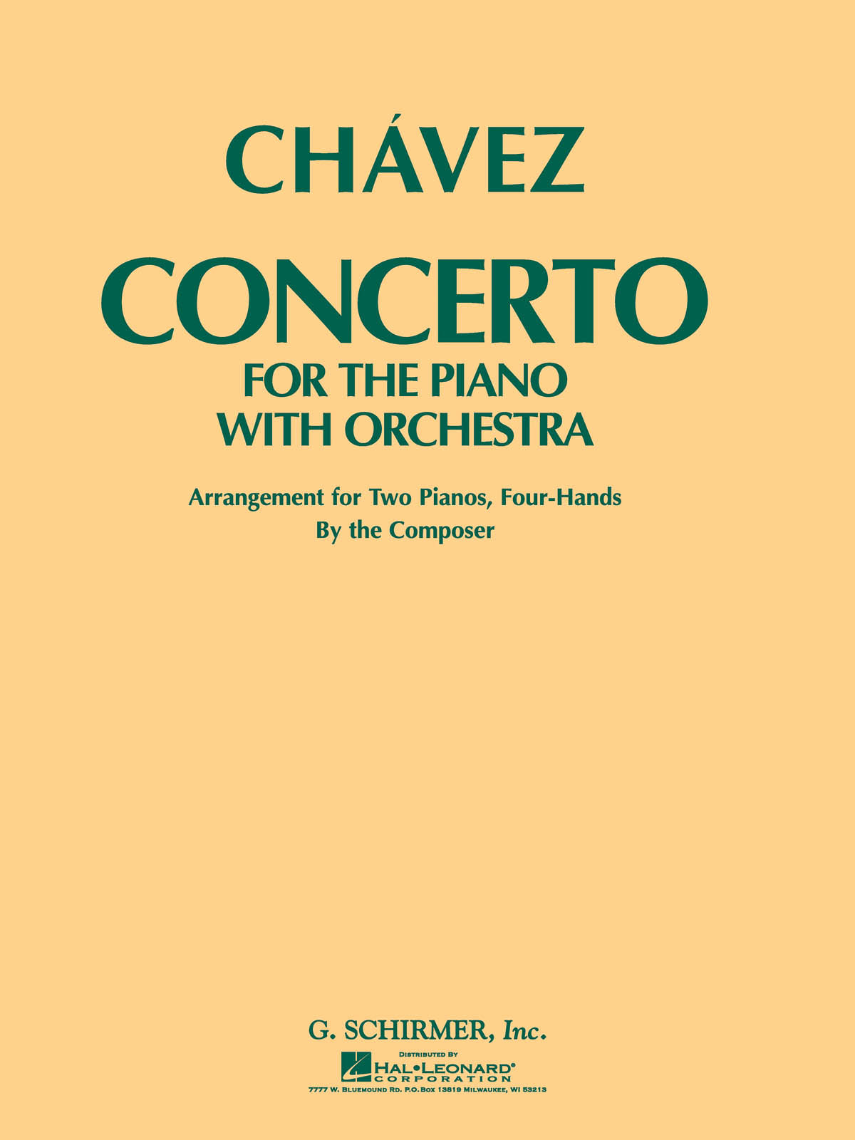 Chavez: Concerto (Revised Edition)