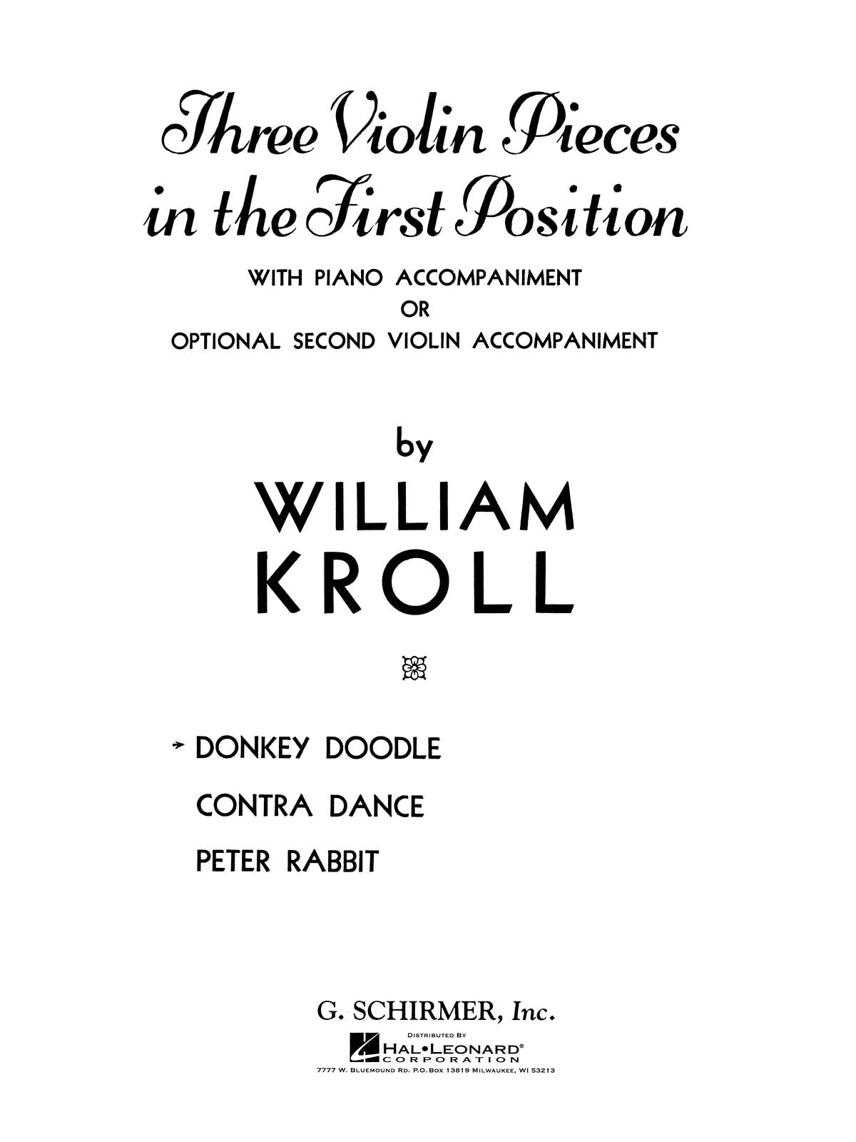 Kroll: Donkey Doodle