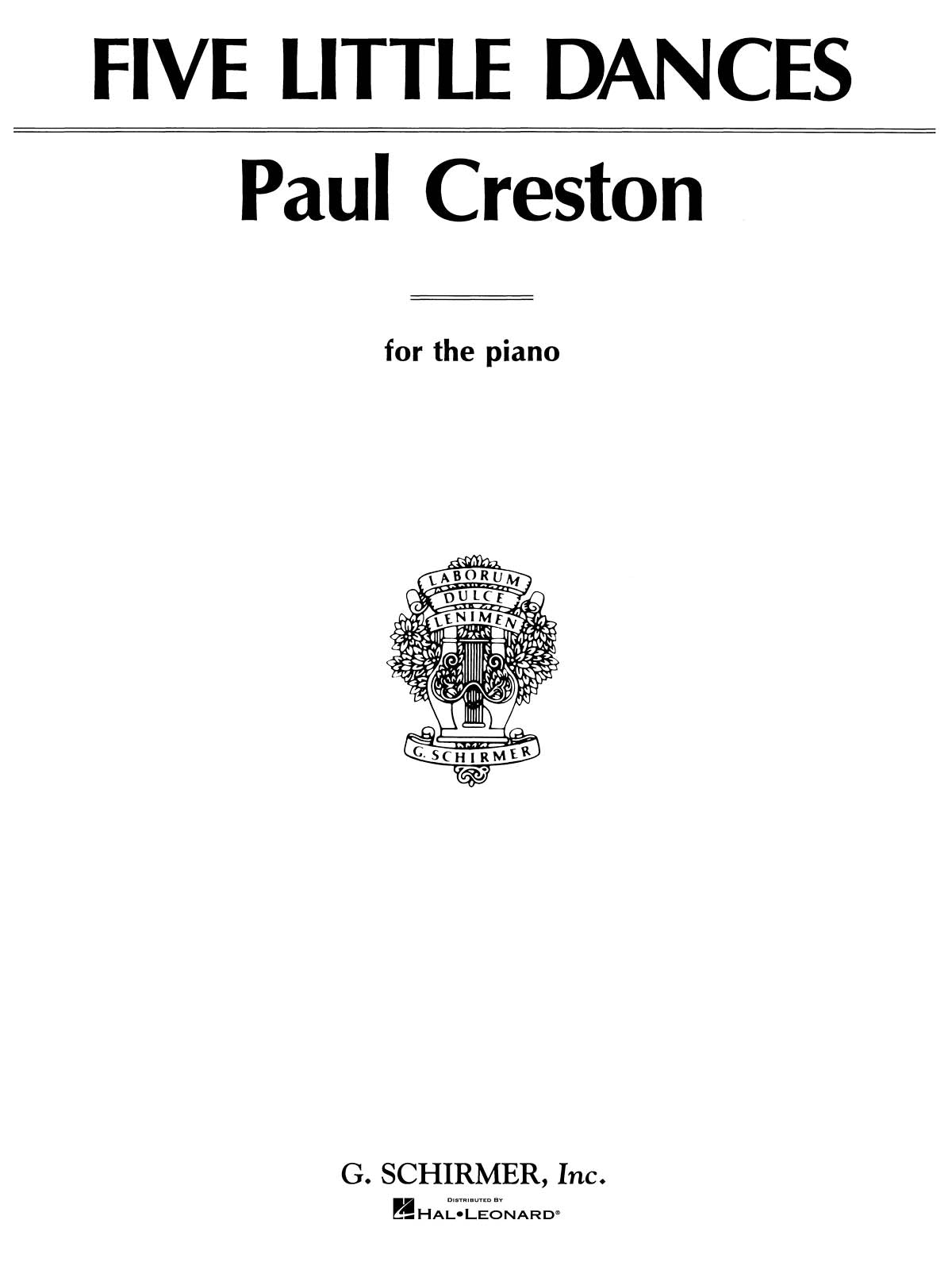 Creston: 5 Little Dances
