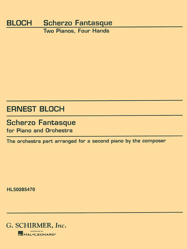 Bloch: Scherzo Fantastique