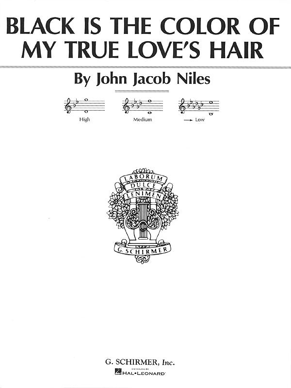 Niles: Black Is the Color of My True Love's Hair