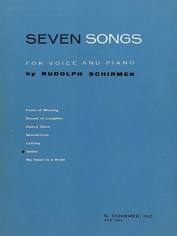 Schirmer: Ianthe Vo/Pno