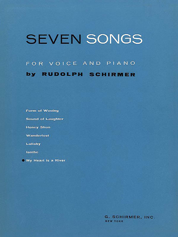 Schirmer: My Heart Is A River Vo/Pno