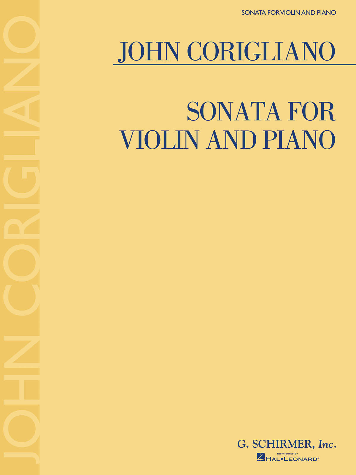 Corigliano: Sonata