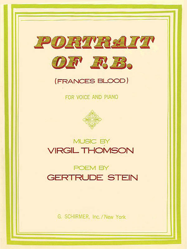 Epstein: Portrait of F.B. (Frances Blood)